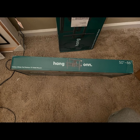 onn. Full Motion TV Wall Mount for 50" to 86" - Picture 3 of 3